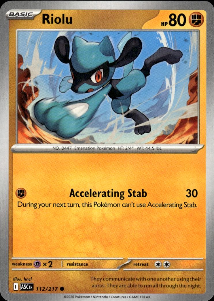 Riolu | Mega Evolution #76 [Normal]
