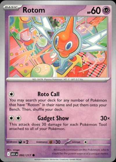 Rotom | Ascended Heroes #92 [Normal]