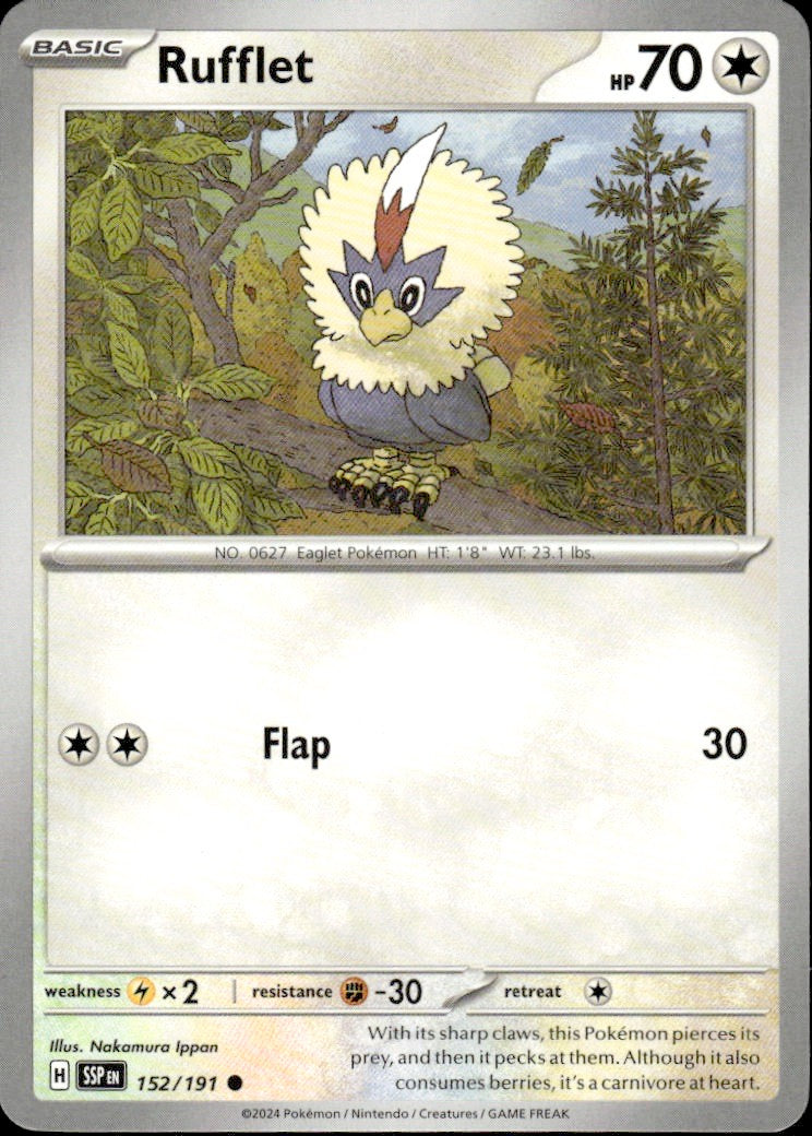 Rufflet | Surging Sparks #152 [Normal]