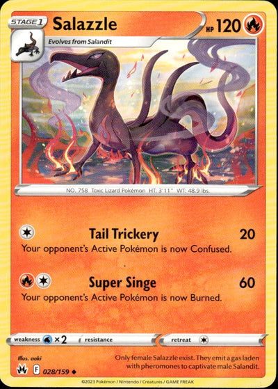 Salazzle | Crown Zenith #28 [Normal]