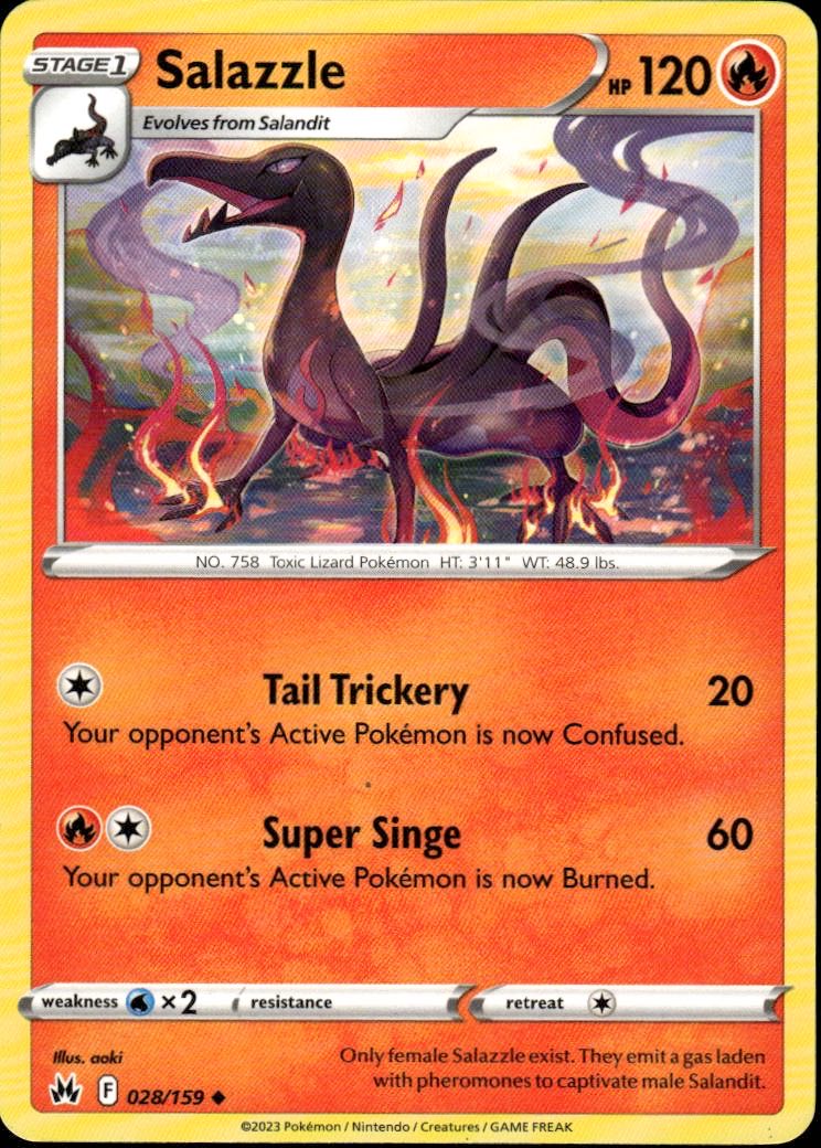 Salazzle | Crown Zenith #28 [Normal]