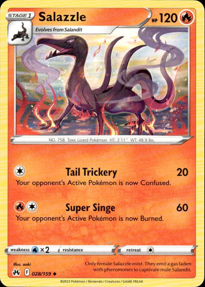 Salazzle | Crown Zenith #28 [Normal]