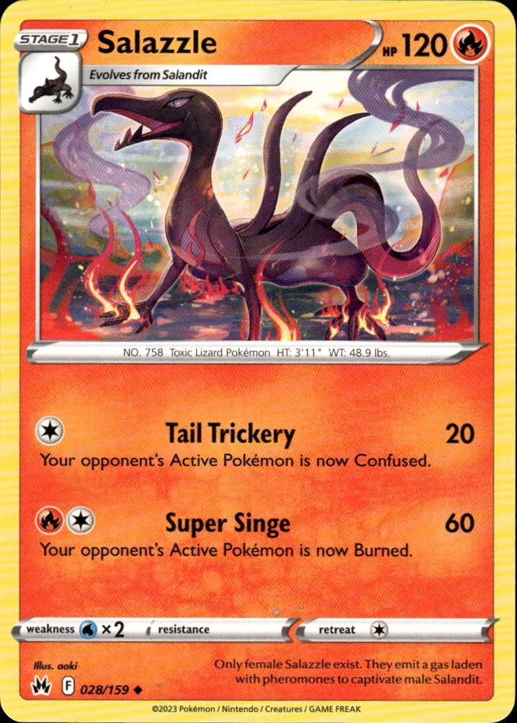Salazzle | Crown Zenith #28 [Normal]