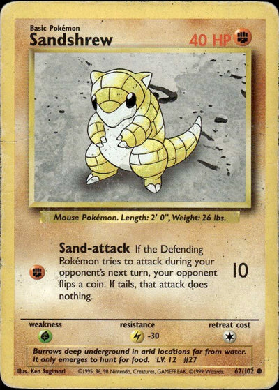 Sandshrew | Base #62 [Normal]