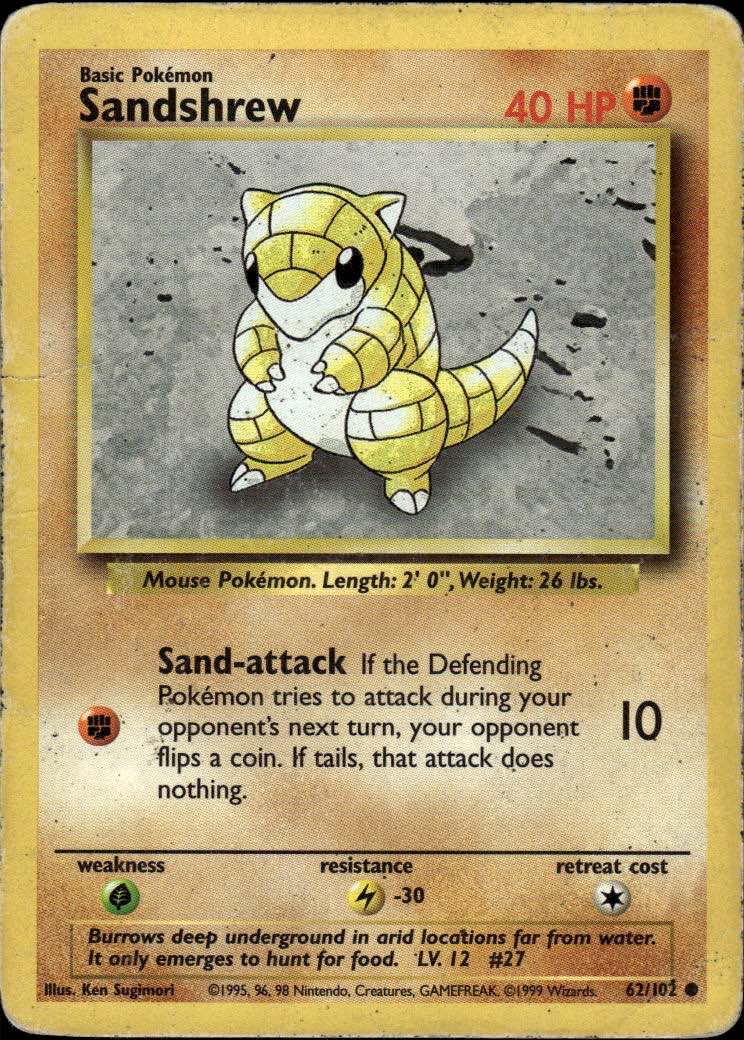 Sandshrew | Base #62 [Normal]