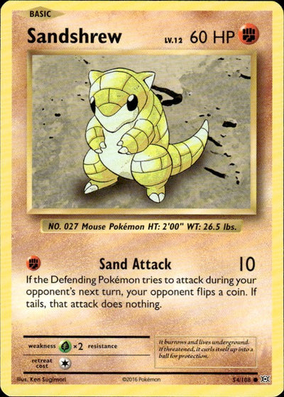 Sandshrew | Evolutions #54 [Normal]