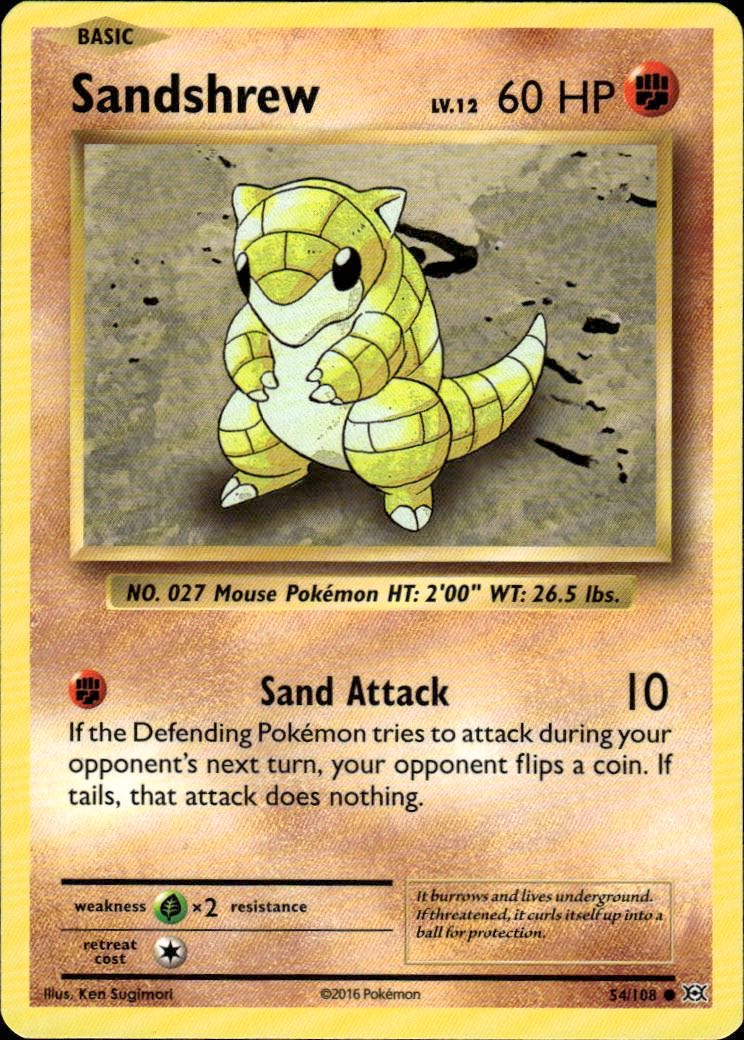 Sandshrew | Evolutions #54 [Normal]