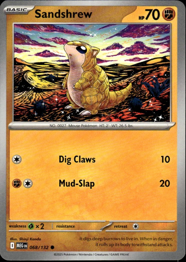 Sandshrew | Mega Evolution #68 [Normal]