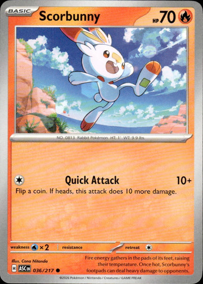 Scorbunny | Stellar Crown #26 [Normal]