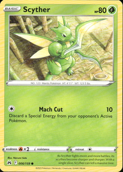 Scyther | Crown Zenith #6 [Normal]
