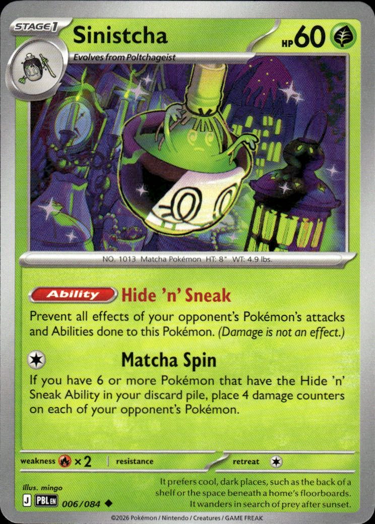 Sinistcha | Pitch Black #6 [Normal]