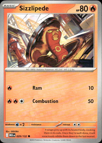 Sizzlipede | Mega Evolution #29 [Normal]