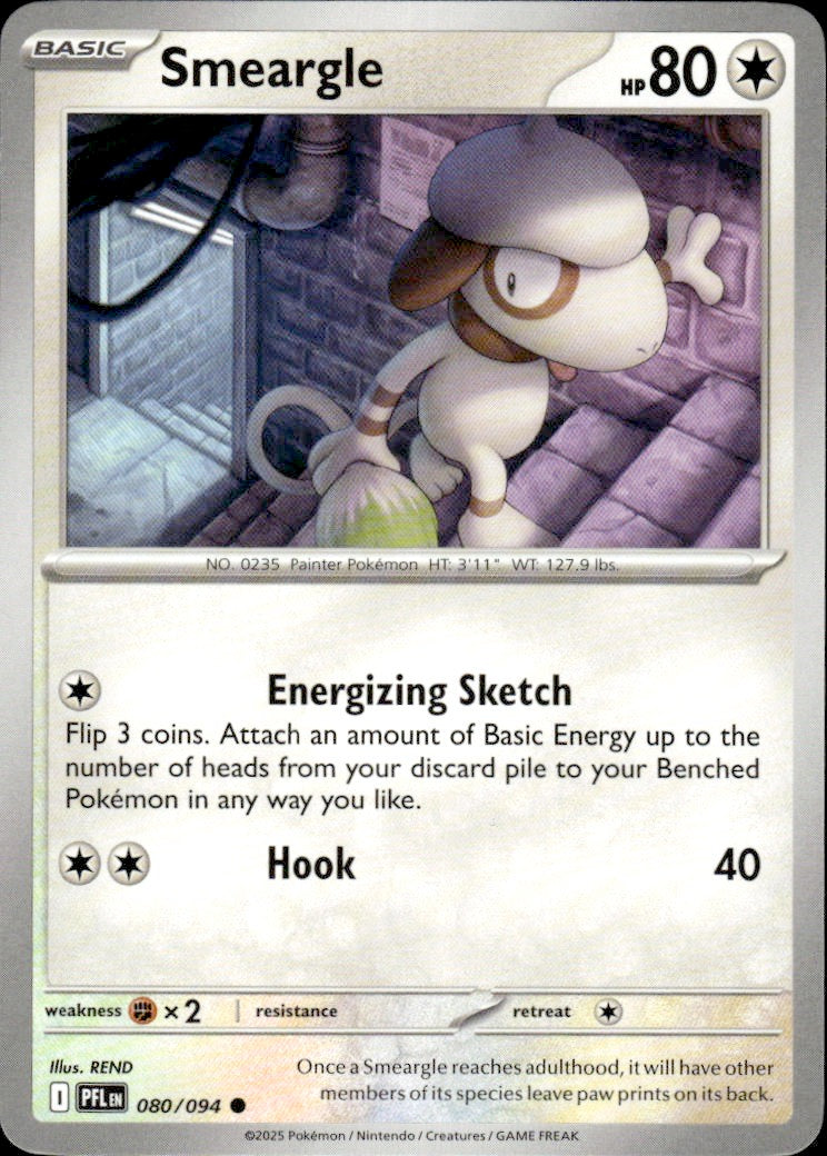 Smeargle | Phantasmal Flames #80 [Normal]