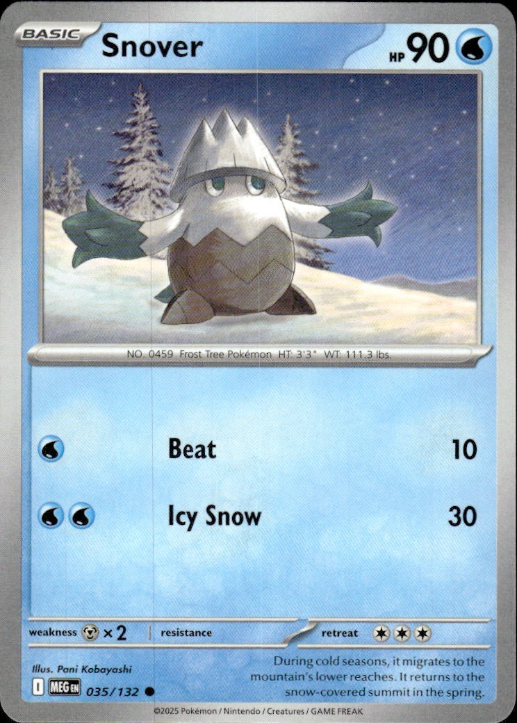 Snover | Mega Evolution #35 [Normal]