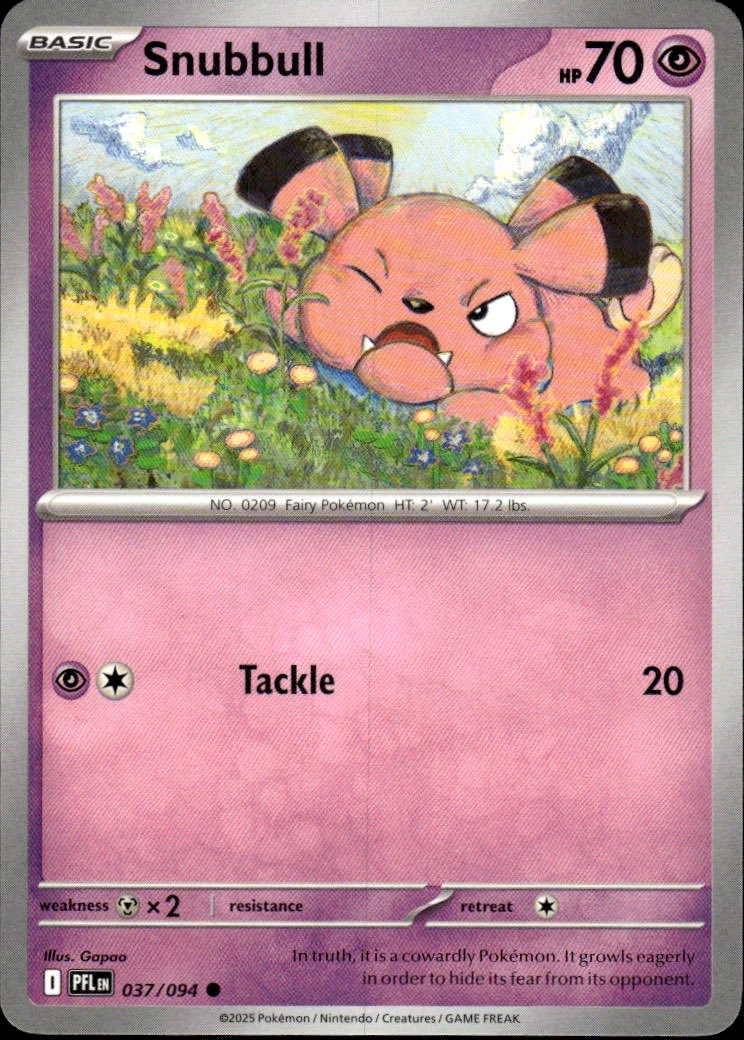 Snubbull | Phantasmal Flames #37 [Normal]