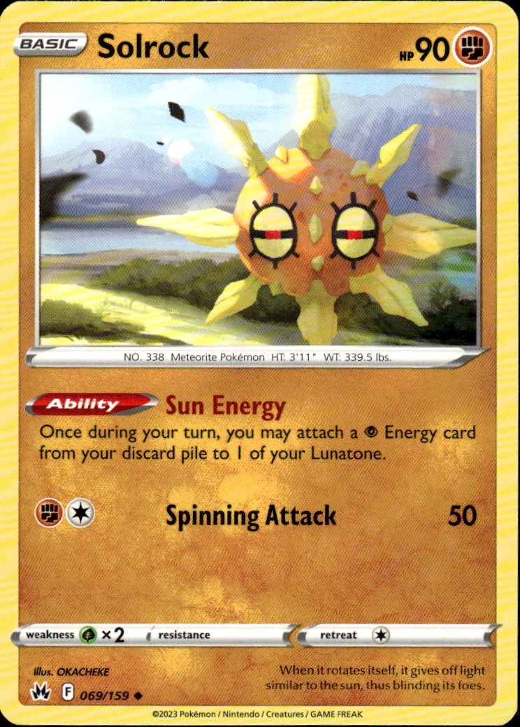 Solrock | Crown Zenith #69 [Normal]