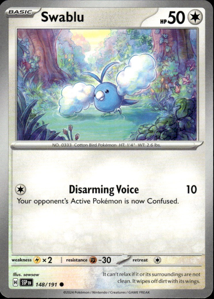 Swablu | Surging Sparks #148 [Normal]