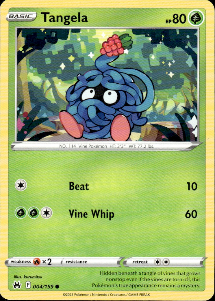 Tangela | Crown Zenith #4 [Normal]