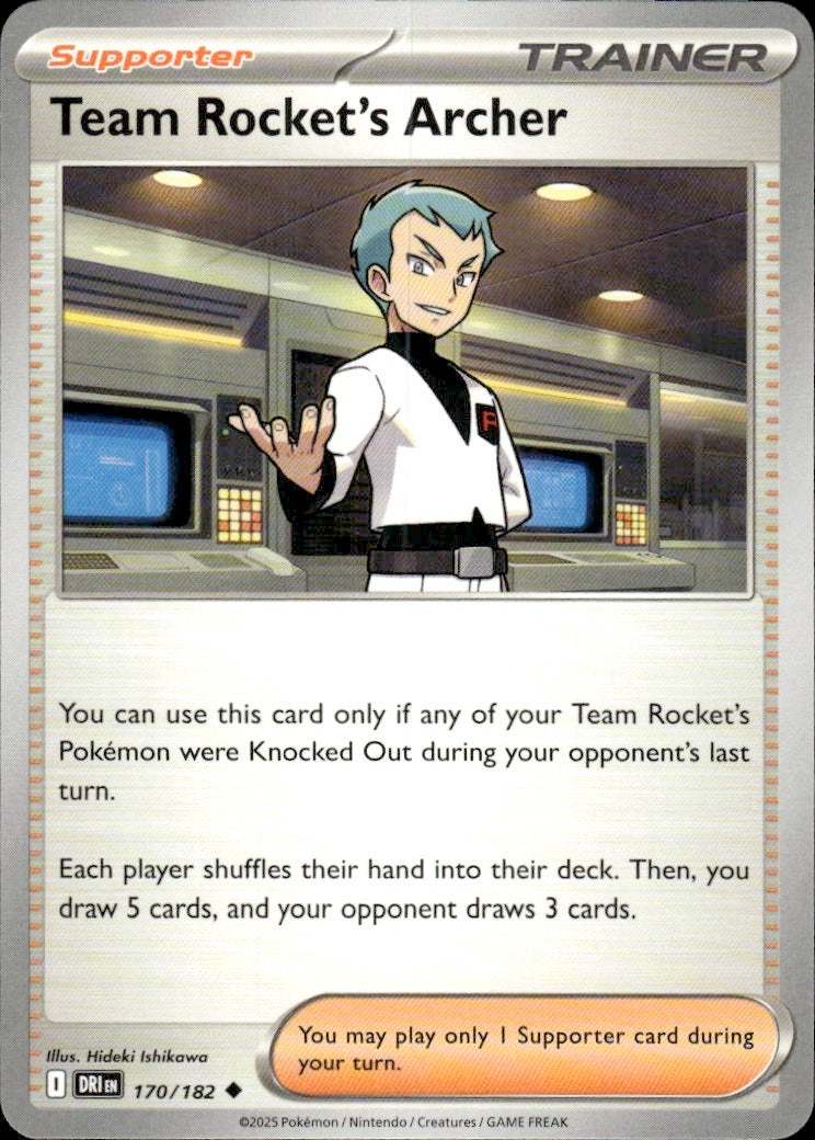 Team Rocket's Archer | Destined Rivals #170 [Normal]