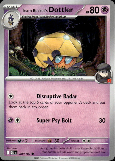 Team Rocket's Dottler | Destined Rivals #88 [Normal]