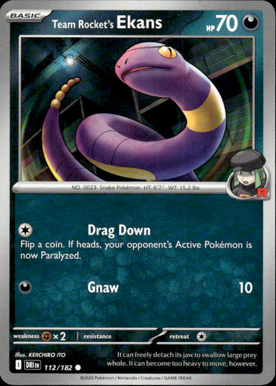 Team Rocket's Ekans | Destined Rivals #112 [Normal]