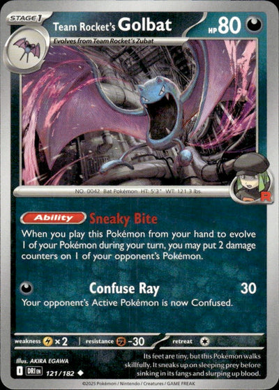 Team Rocket's Golbat | Destined Rivals #121 [Normal]