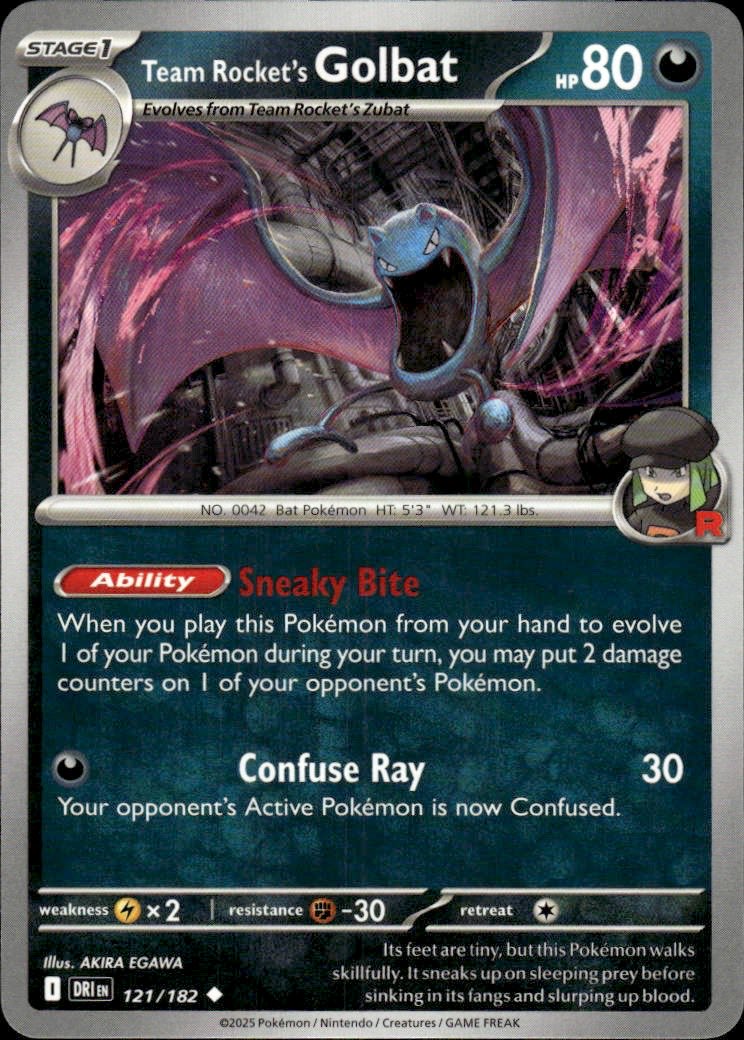 Team Rocket's Golbat | Destined Rivals #121 [Normal]