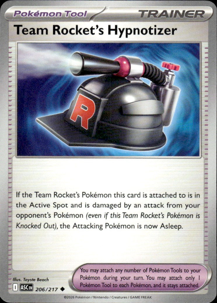 Team Rocket's Hypnotizer | Ascended Heroes #206 [Normal]