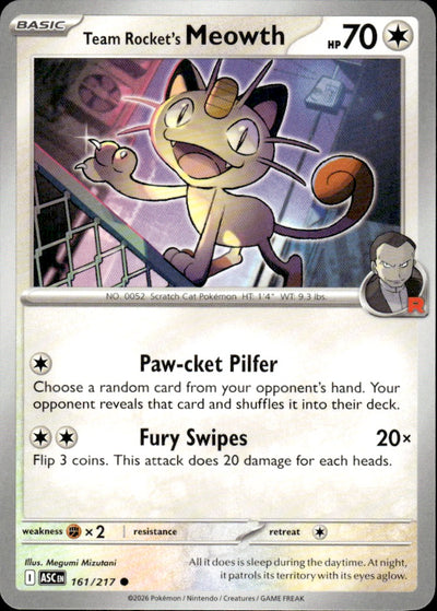 Team Rocket's Meowth | Destined Rivals #149 [Normal]
