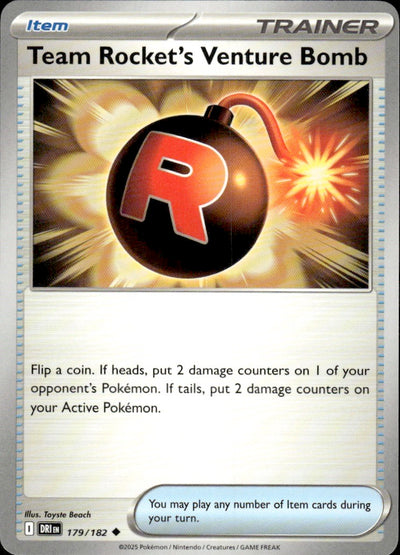 Team Rocket's Venture Bomb | Destined Rivals #179 [Normal]