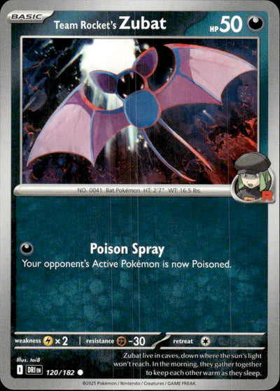 Team Rocket's Zubat | Destined Rivals #120 [Normal]