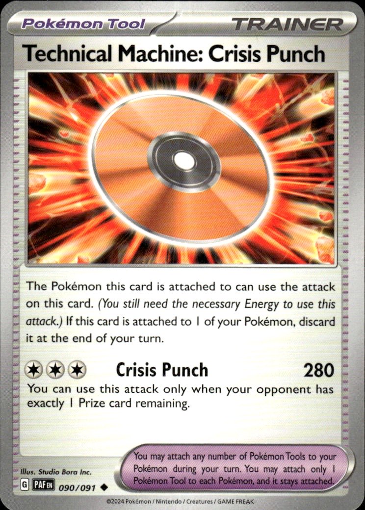 Technical Machine: Crisis Punch | Paldean Fates #90 [Normal]