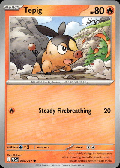Tepig | Ascended Heroes #29 [Normal]