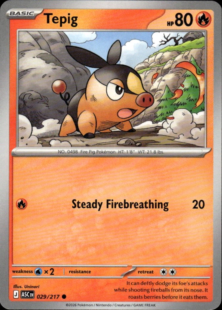 Tepig | Ascended Heroes #29 [Normal]