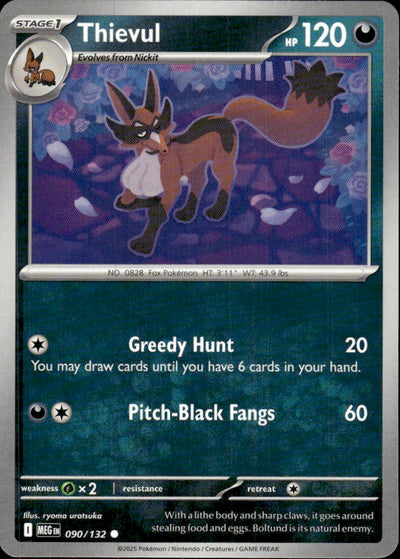 Thievul | Mega Evolution #90 [Normal]