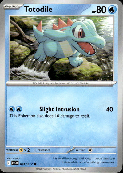 Totodile | Ascended Heroes #41 [Normal]