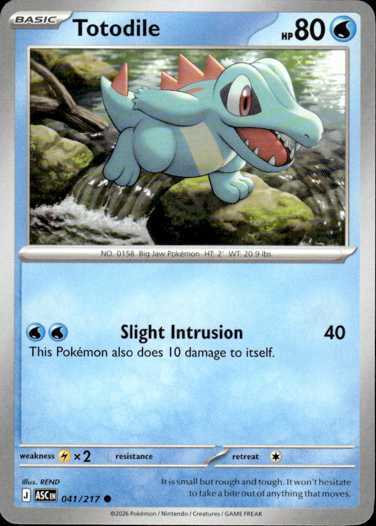 Totodile | Ascended Heroes #41 [Normal]