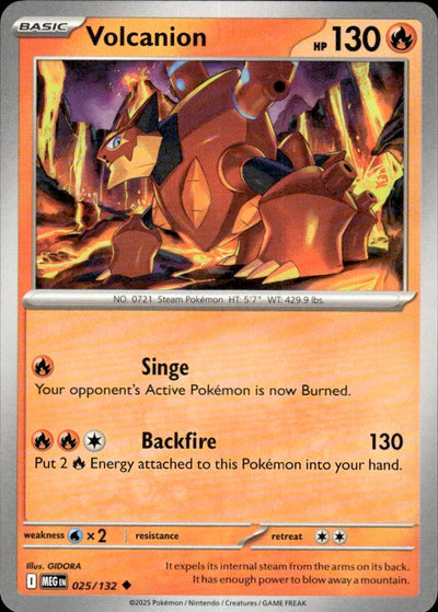 Volcanion | Mega Evolution #25 [Normal]