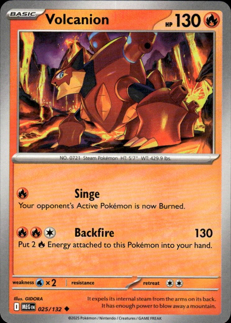 Volcanion | Mega Evolution #25 [Normal]