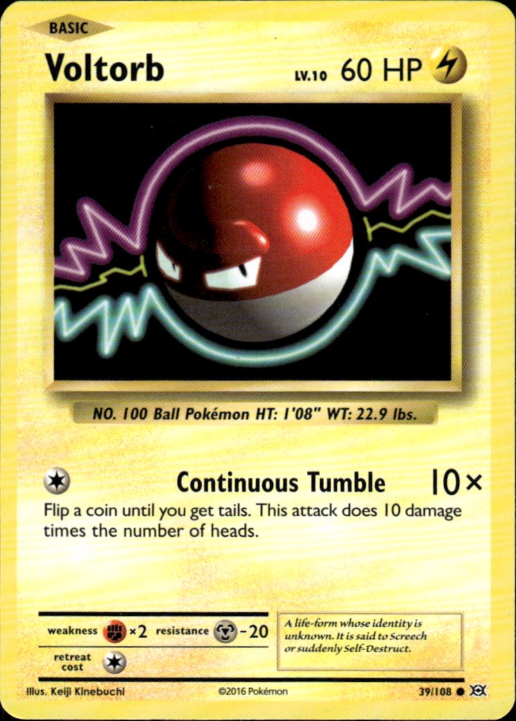 Voltorb | Evolutions #39 [Normal]