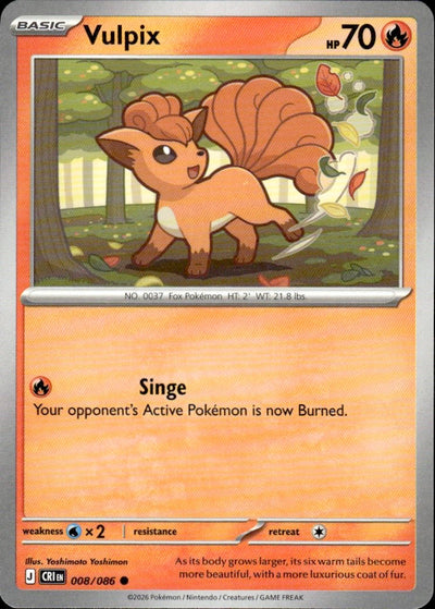 Vulpix | Chaos Rising #8 [Normal]