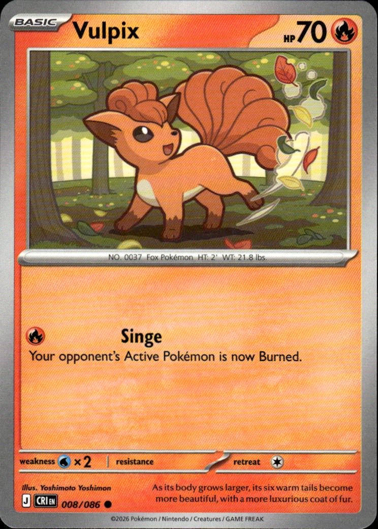 Vulpix | Chaos Rising #8 [Normal]
