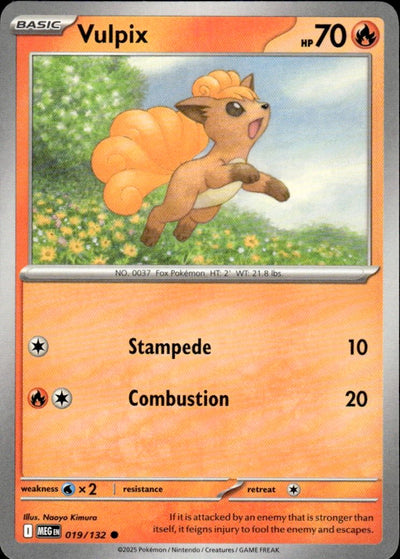 Vulpix | Mega Evolution #19 [Normal]