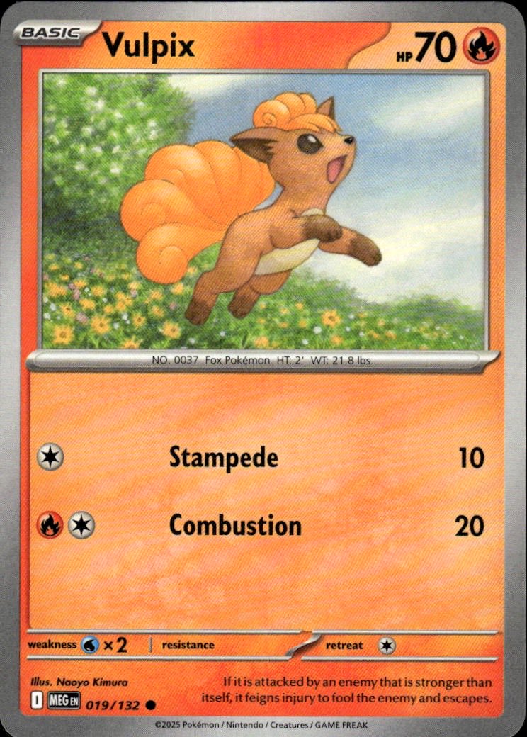 Vulpix | Mega Evolution #19 [Normal]