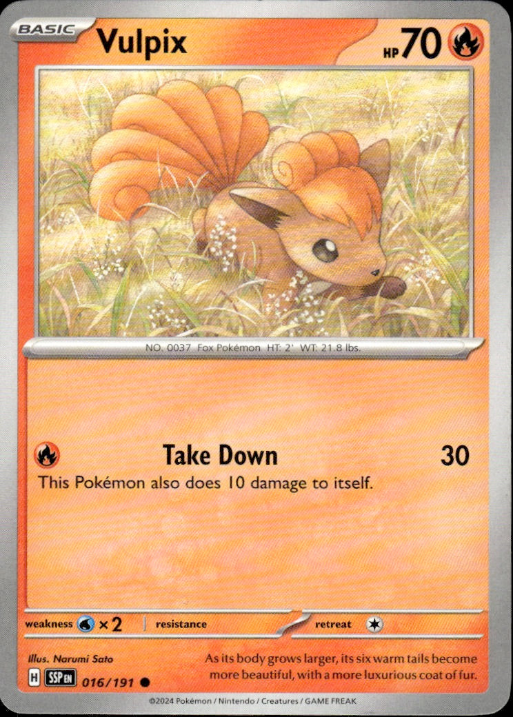 Vulpix | Surging Sparks #16 [Normal]