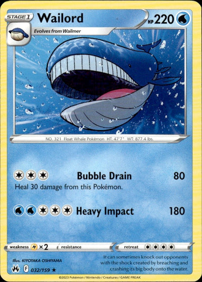 Wailord | Crown Zenith #32 [Normal]