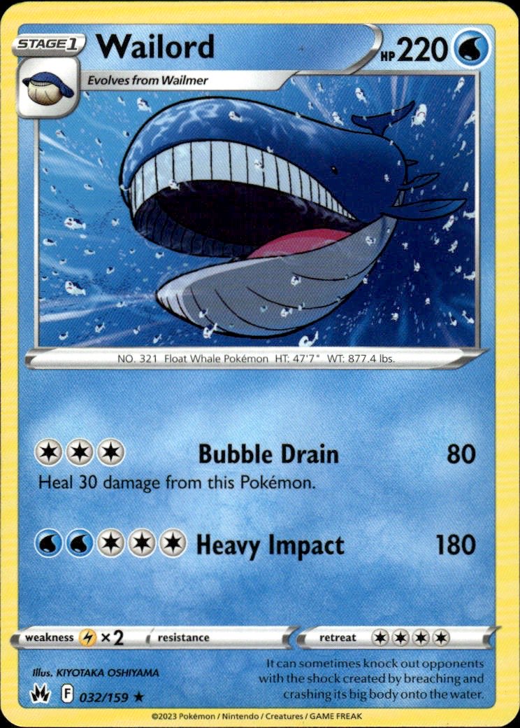 Wailord | Crown Zenith #32 [Normal]