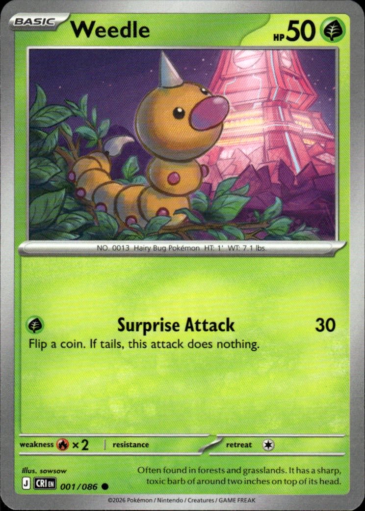 Weedle | Chaos Rising #1 [Normal]