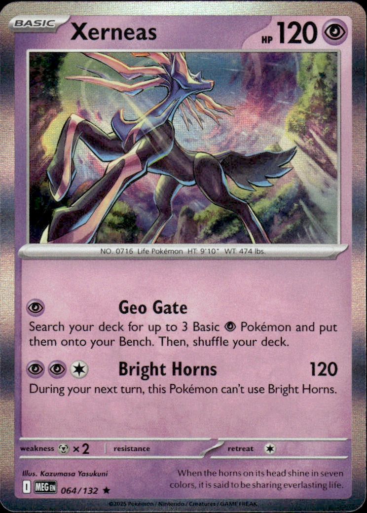 Xerneas | Mega Evolution #64 [Holo]