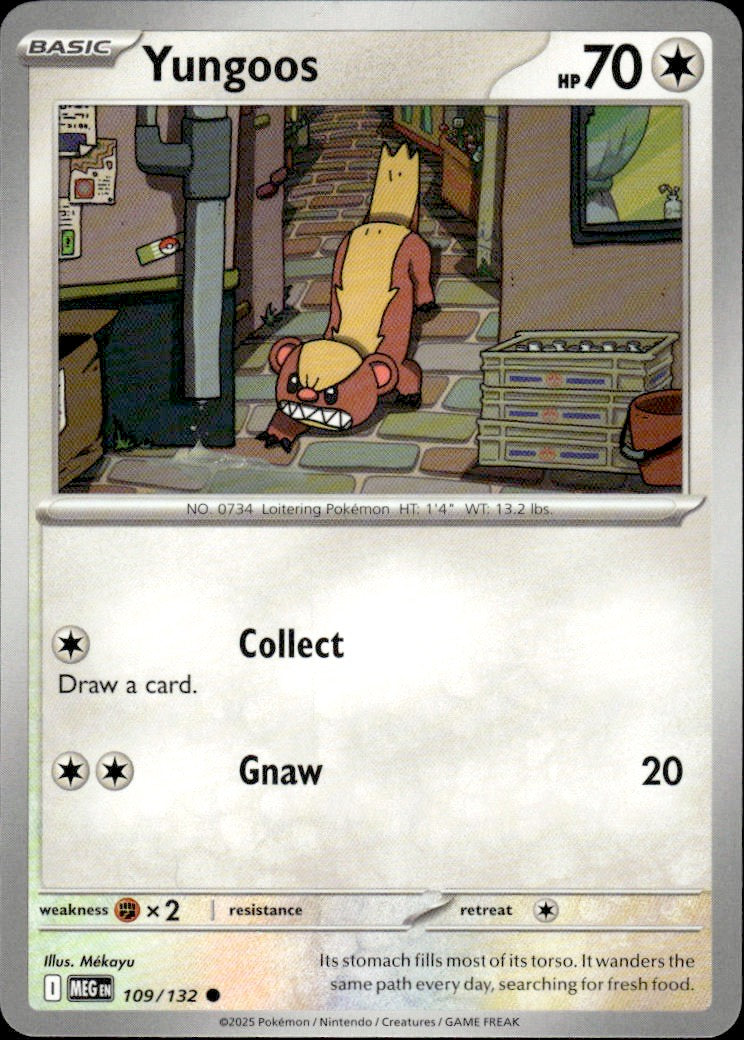 Yungoos | Mega Evolution #109 [Normal]